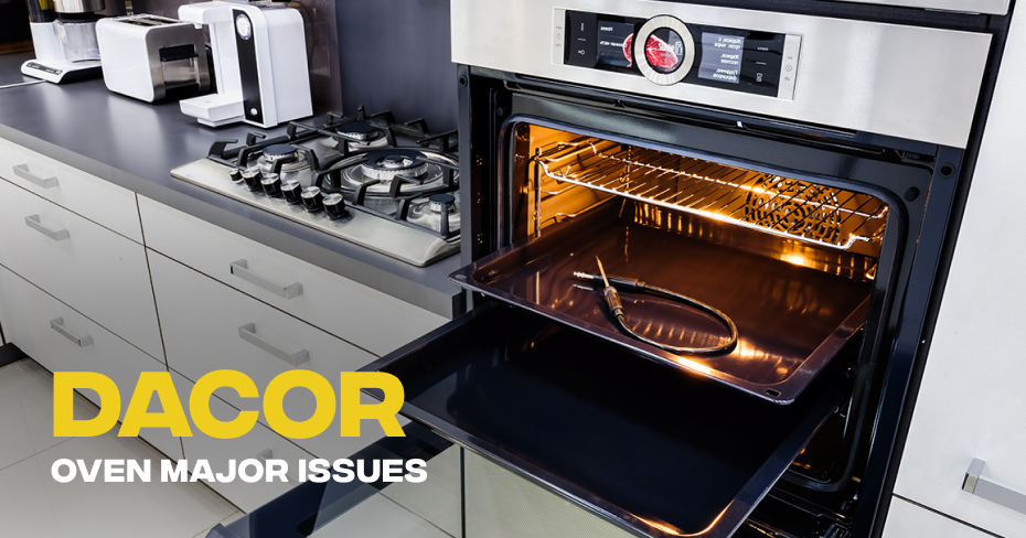 Dacor Oven not detecting the correct temperature